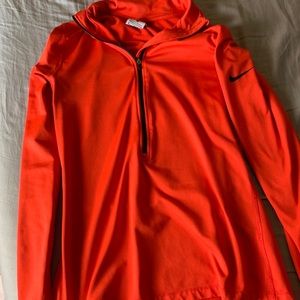 3/4 zip up Nike pro dry fit